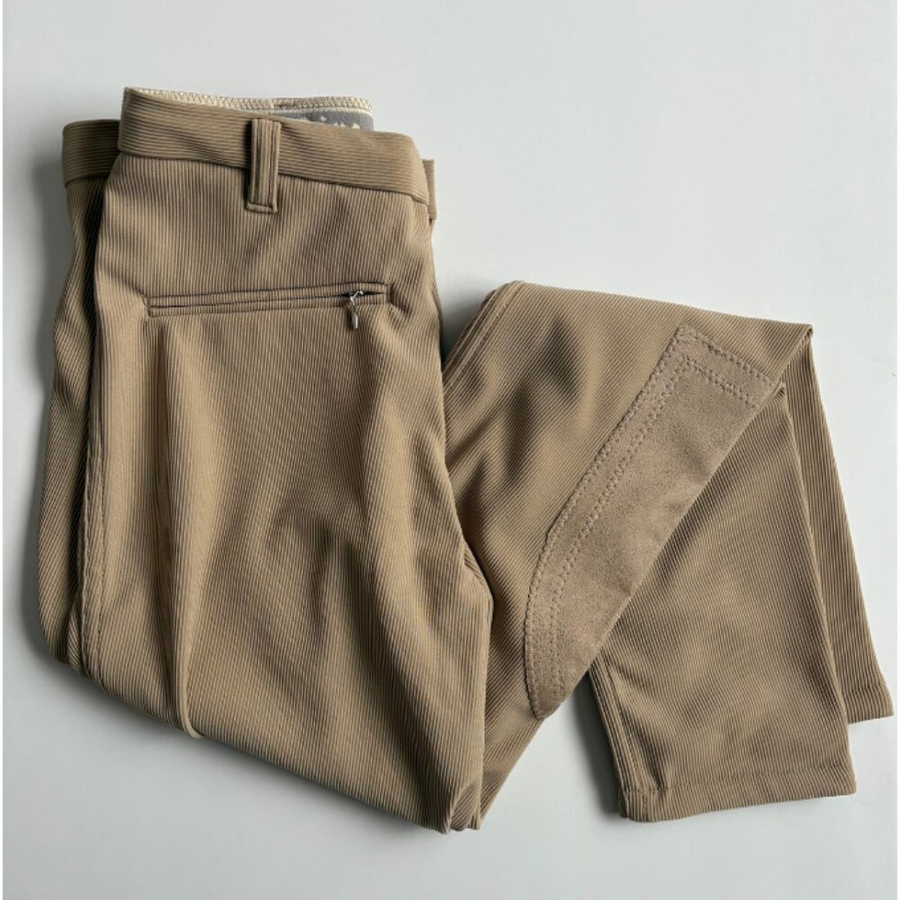 Devon Aire women's tan horseback riding pants